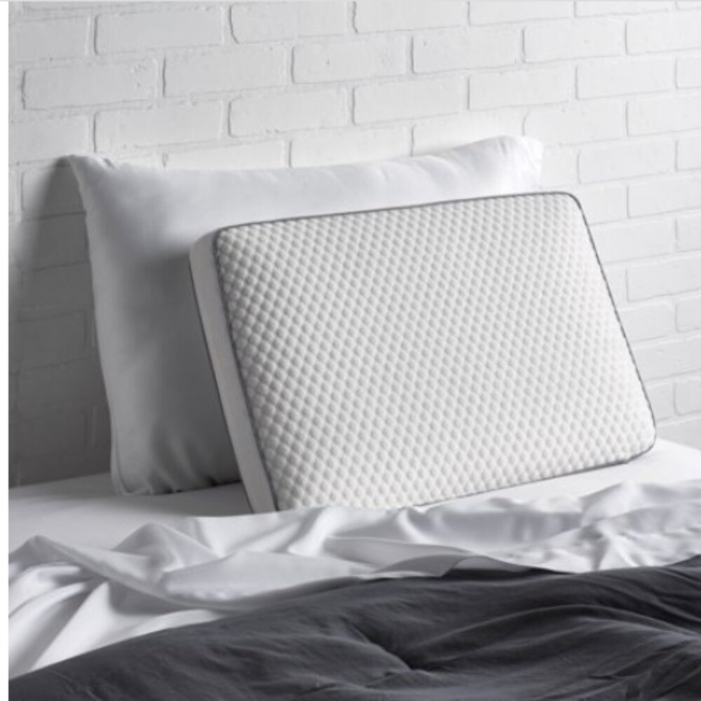 Medium Density Super Cooling Gel Top Memory Foam Pillow (15 in. X24 in. X3 in. )